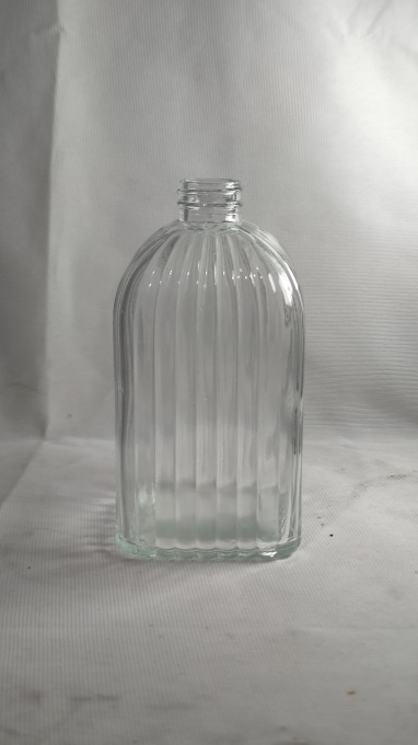 Modern glass lotion bottle design