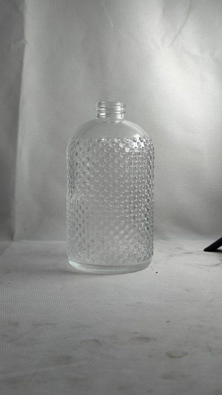 Premium glass lotion bottle container