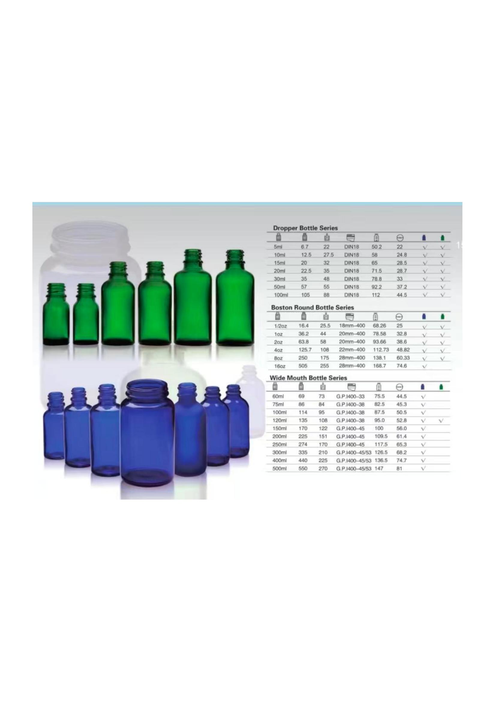 Laboratory glass bottle